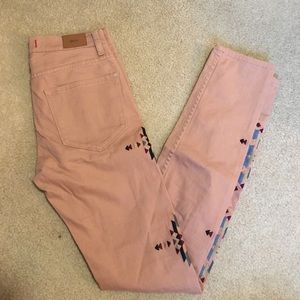 Urban Outfitters BDG Patterened Skinny Jeans